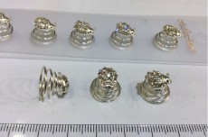 Пружинка для волос S64 Божья коровка